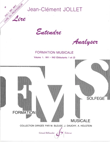 Lire Entendre Analyser. Volume 1 Visuel